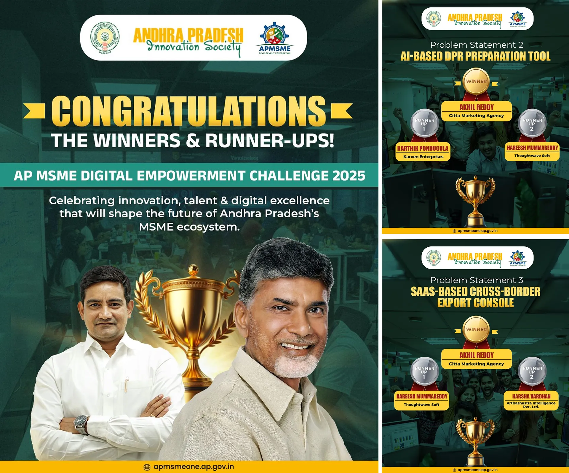 Double Victory: APMSME Digital Empowerment Challenge – 2025